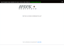 Tablet Screenshot of irisskolefoto.no